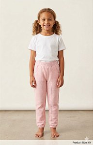 CALÇA ROSA CANELADA - NACIONAL