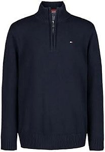 CARDIGAN MENINO TOMMY HILFIGER AZUL MARINHO LÃ