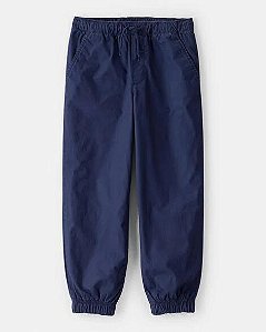 CALÇA CARTERS SARJA AZUL MARINHO FORRO MOLETOM CINZA