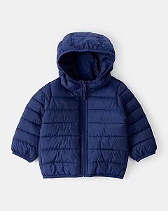JAQUETA PUFFER CARTERS CORTA VENTO AZUL