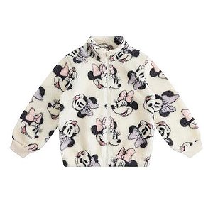 JAQUETA MENINA DISNEY MINNIE SHERPA QUENTINHA