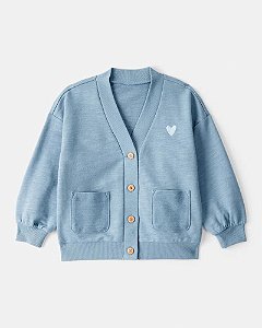 CARDIGAN MENINA CARTERS VERDE CORAÇAO