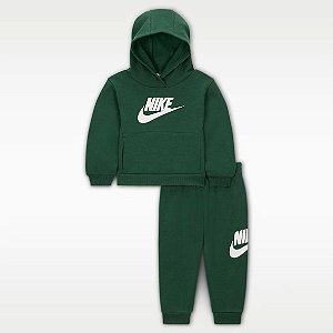 CONJ 2 PÇS MENINO NIKE MOLETOM E CALÇA VERDE