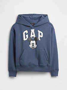 BLUSA MOLETOM GAP MICKEY CENTRAL AZUL