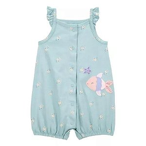 ROMPER MENINA CARTERS VERDE PEIXE