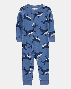 MACACAO MENINO CARTERS AZUL BALEIA