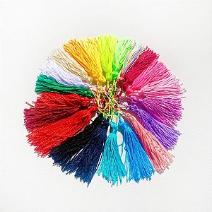 Tassel para Resina - 5cm - Várias Cores - Clique para escolher