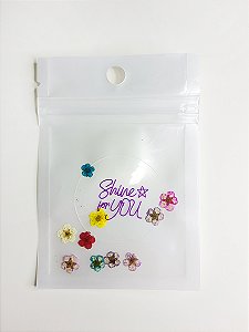 Mini Flor Seca Cerejeira Mix de Cores 10 unidades
