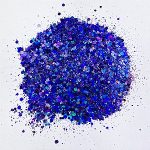 Glitter Holográfico - Azul Bic Royal 10g