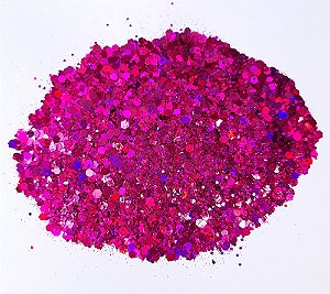 Glitter Holográfico Pacco Arts - Pink 10g