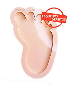 BAZAR - Molde De Silicone Para Resina Pé Eternização