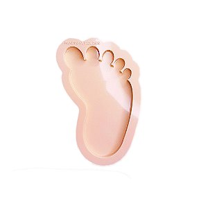 BAZAR - Molde De Silicone Para Resina Pé Eternização