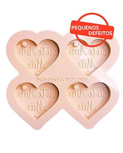 BAZAR - Molde de Silicone para Resina Mãe Eu Te Amo