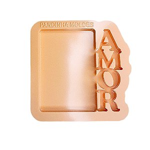 Molde de Silicone para Resina Chaveiro Amor