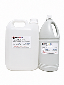 Resina Epóxi Baixa Viscosidade Incolor Rígida com Endurecedor (kit 6,440Kg A+B) - Epoxi Color