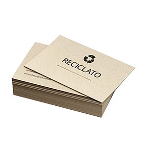Cartão de Visita Reciclado - RDF IMPRESSOS | Gráfica em Maringá/PR |  Gráfica em Ourinhos/SP | Atendimento em todo Brasil