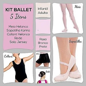 Kit Ballet Regata - 5 peças