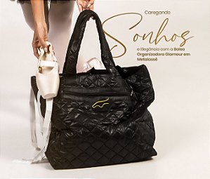 Bolsa Glamour em Metalassê