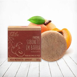 Sabonete em Barra Esfoliante Facial Une Nature Arte dos Aromas 50g