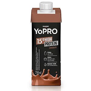 Yopro 15g de Proteína Sabor Chocolate (250ml) - Danone