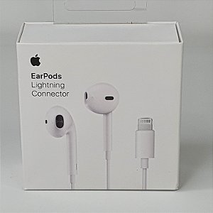 Fone Earpods com Conector Lightning Apple