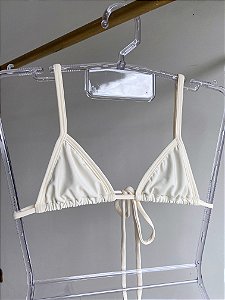 Top Biquíni Brenda Off White
