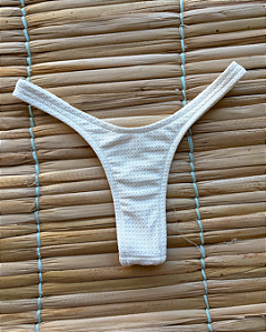 Calcinha Asa Delta Biquíni Thaina Off White