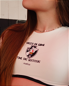 Cropped Time das Gostosas VASCO DA GAMA