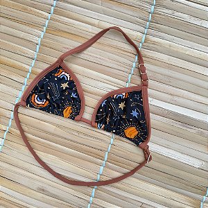 Top Cortininha Sem Amarração Meu Universo Colorido