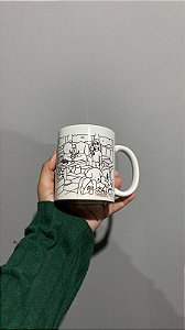 Kit Caneca + Livro de Colorir +Ecobag