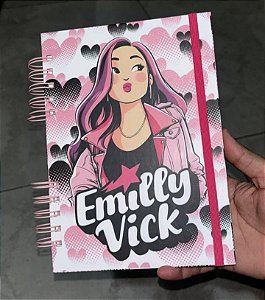 Caderno Emilly Vick