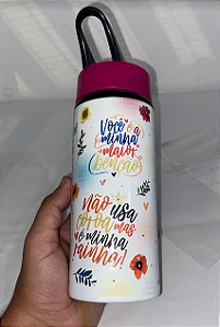 Garrafa de alumínio Personalizada 500ml.
