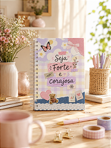 Cadernos Simples Coleção Preciosas (Com elástico).