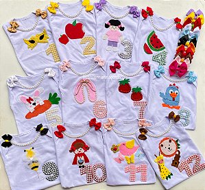 Kit Mesversário Baby Luxinho Temático