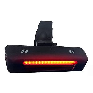 VISTA LIGHT TRAS 4 FUNCOES LED VRM C/RECARGA USB PTO