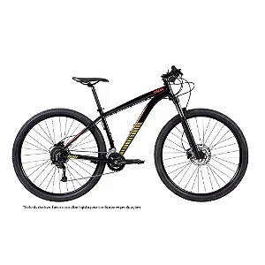 BICICLETA CALOI MOAB - MICROSHIFT - PRETO TAM G