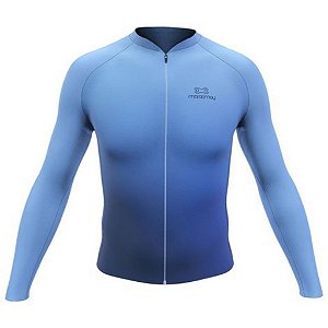 CAMISA MASC MARCIO MAY SPORT MG LONGA DEGRADE SKY