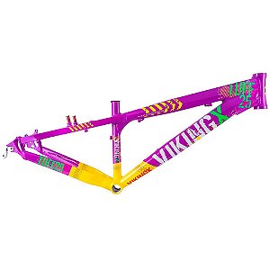 QUADRO VIKING-X 26 JUMP TUFF X-25 ROXO/AMARELO