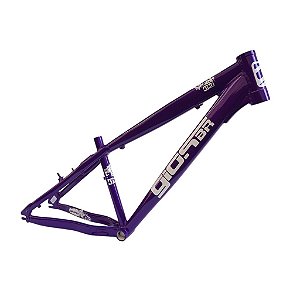 QUADRO GIOS 4TRIX - ROXO BRANCO E PRATA ARO 26