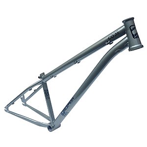 QUADRO GIOSBR AÇO CROMOLY CODE 26 TITANIO - ADES. PRETO