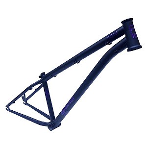QUADRO GIOSBR AÇO CROMOLY CODE 26 PRETO FOSCO - ADES. ROXO