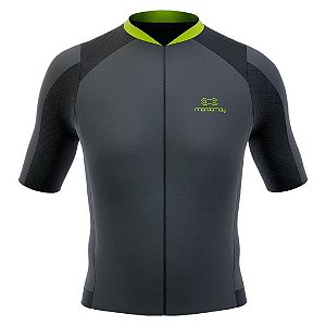 CAMISA DE CICLISMO MASC MARCIO MAY RACE CLIP / AMARELO FLUOR