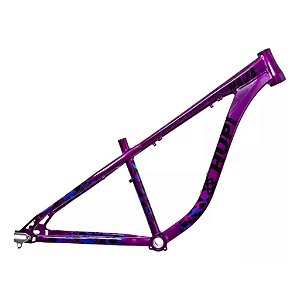 QUADRO HUPI NAJA V9 ROXO/PRETO GANCHEIRA HORIZONTAL - HUPI BIKES