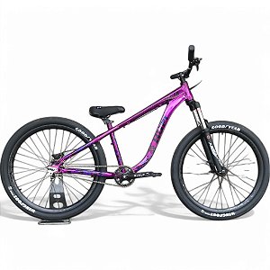 BICICLETA HUPI NAJA V9 ROXO/PRETO