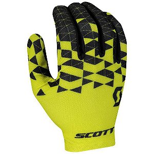 LUVA SCOTT RC TEAM DEDO LONGO 21 AM FLUOR PRETO UNISSEX