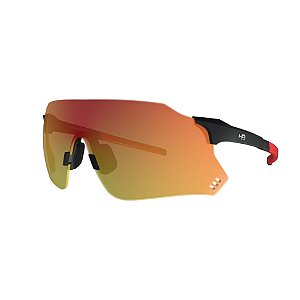 OCULOS HB QUAD X 2.0 MATTE BLACK RED CHROME