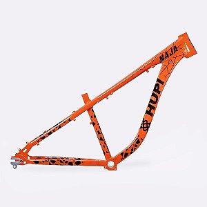 QUADRO HUPI NAJA V9 LARANJA GANCHEIRA HORIZONTAL
