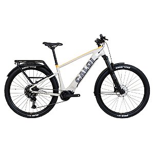 BICICLETA ELETRICA CALOI EVIBE EXP SUV TAM M CINZA