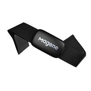 CINTA CARDÍACA MAGENE H64 ANT+ E BLUETOOTH IP67 — PRETO