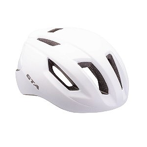 CAPACETE GTA INMOLD ROAD RIDER 54-58CM 14 ENTRADAS BRANCO